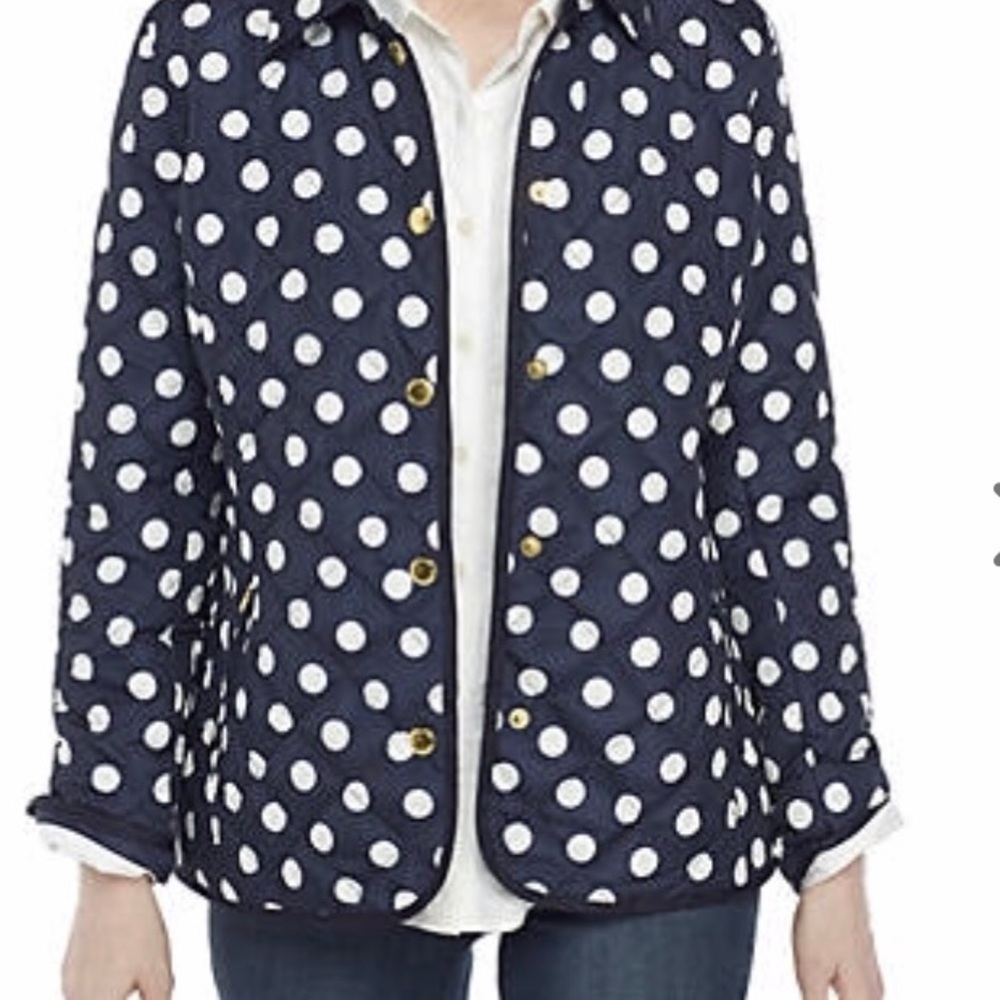 Crew & ivy quilted jacket
